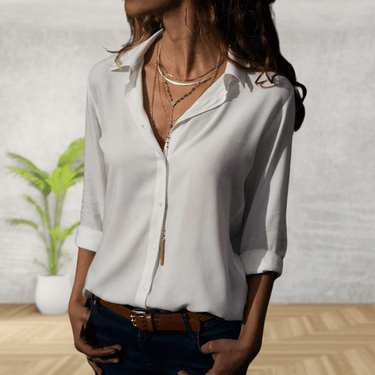 Tzedek Abbigliamento Bianco / S Liora | Camicia elegante